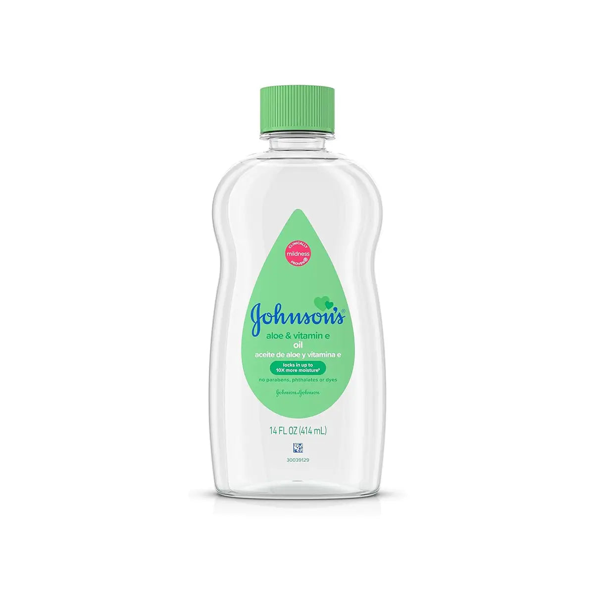 JOHNSONS USA BABY OIL 414ML ALOE VERA & VIT E