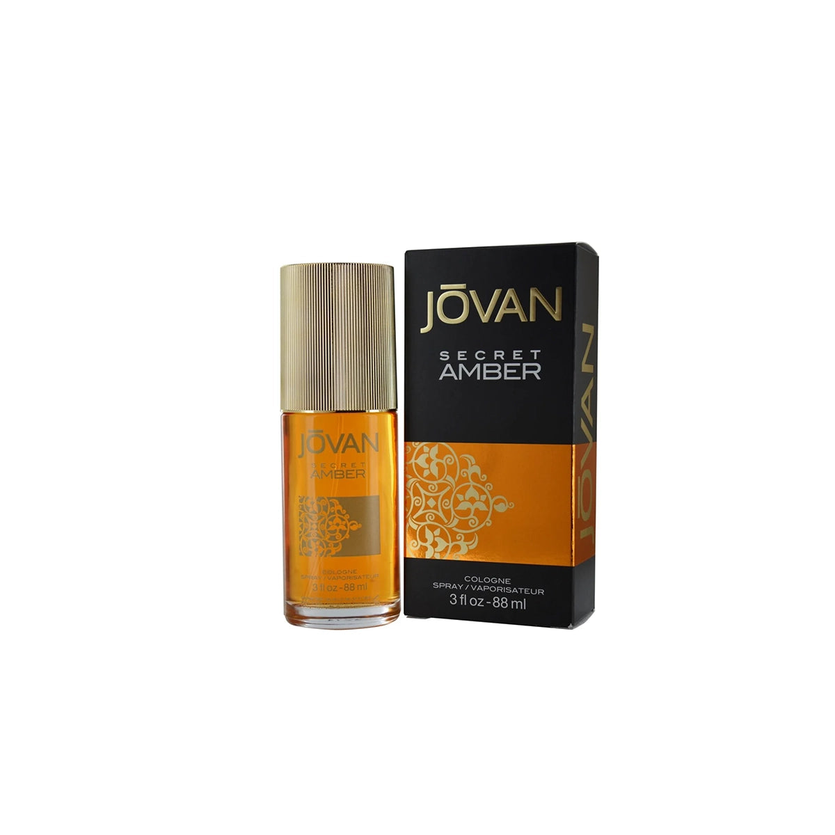 JOVAN SECRET AMBER COLOGNE 88ML.