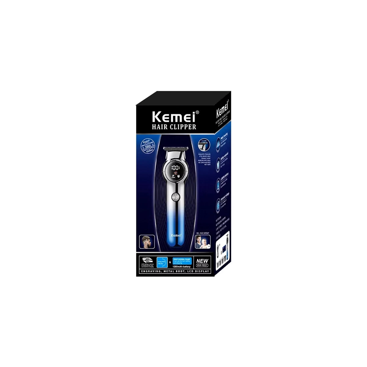 KEMEI HAIR CLIPPER KM-1852