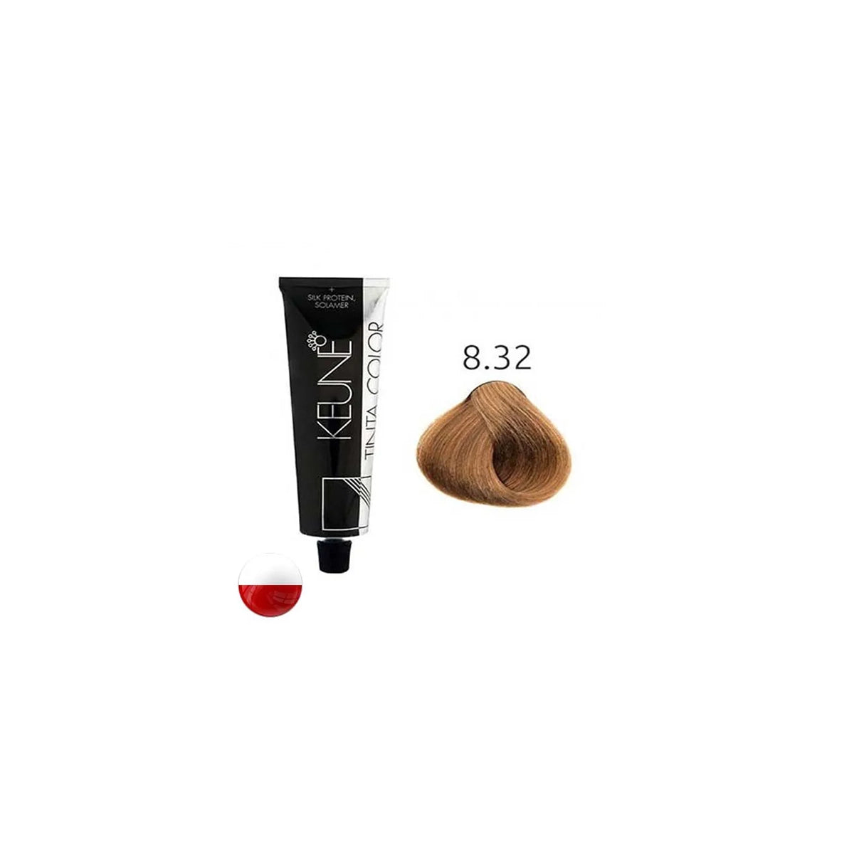 KEUNE TINTA HAIR COLOR 08.32