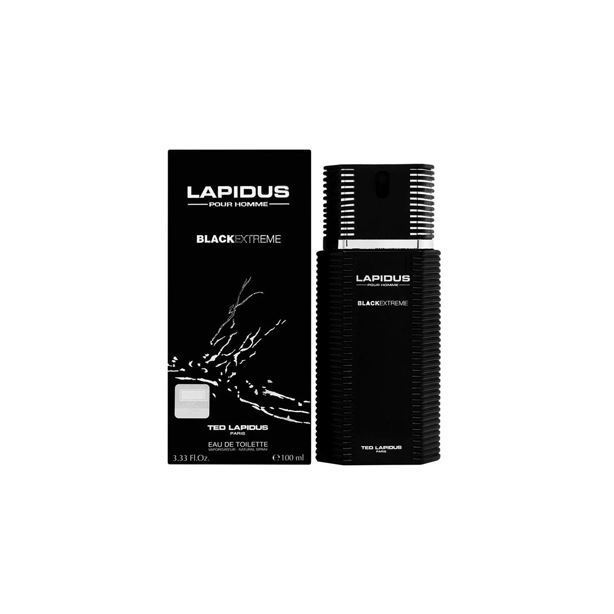 LAPIDUS BLACK EXTREME POUR HOMME EDT 100ML