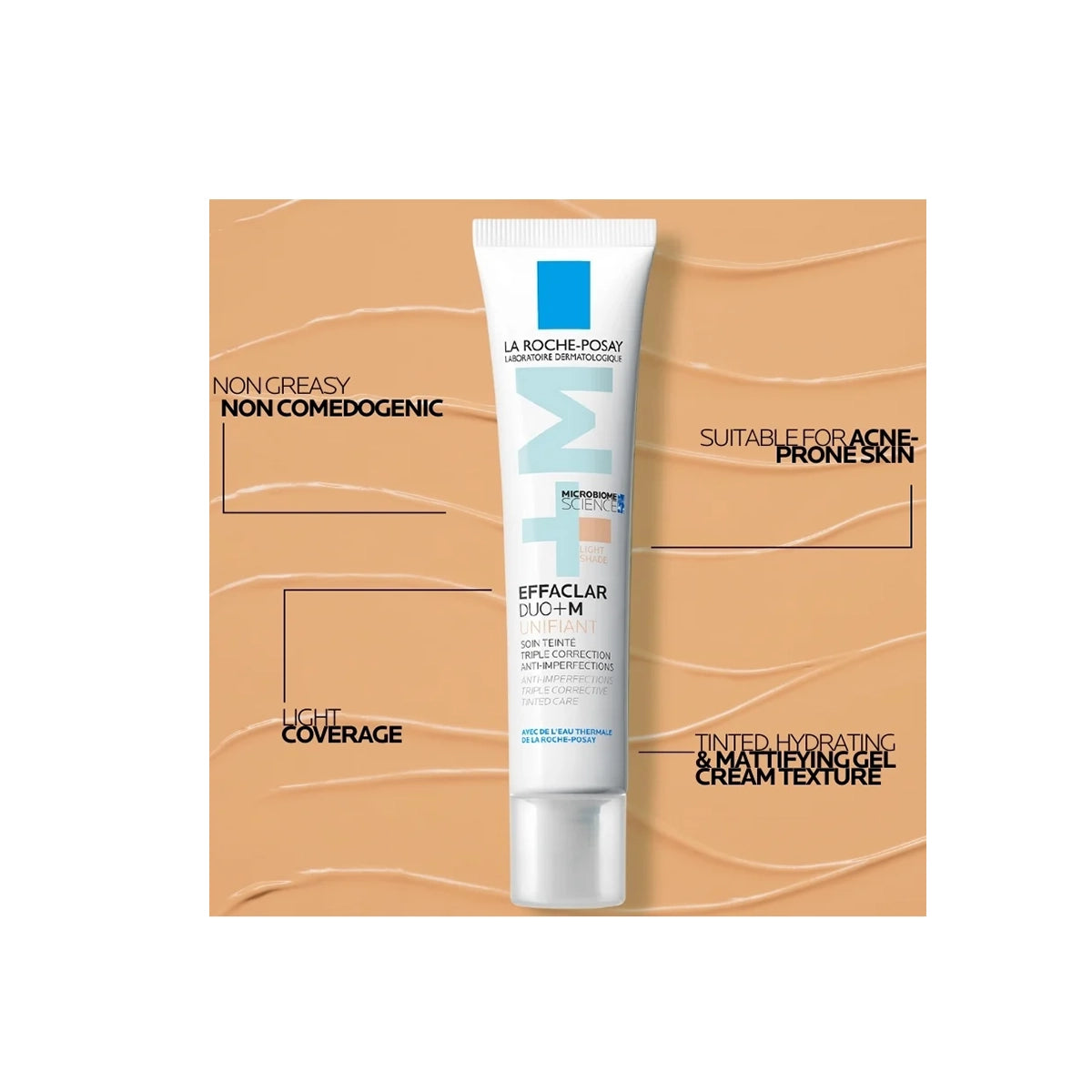 LA ROCHE POSAY EFFACLAR DUO UNIFIANT LIGHT SHADE 40ML