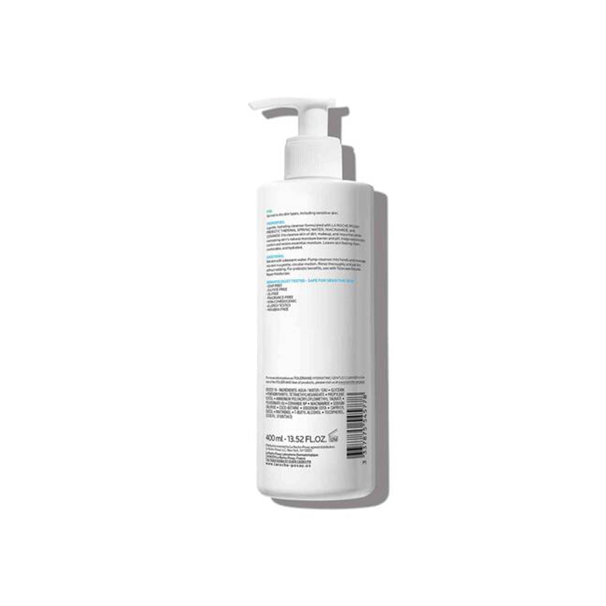 LA ROCHE POSAY TOLERIANE HYDRATING GENTLE CLEANSER 400ML