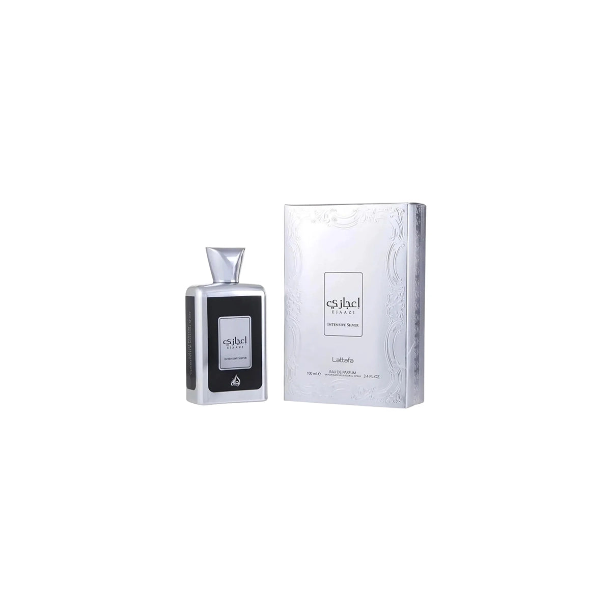 LATTAFA EDP 100ML EJAAZI INTENSIVE SILVER