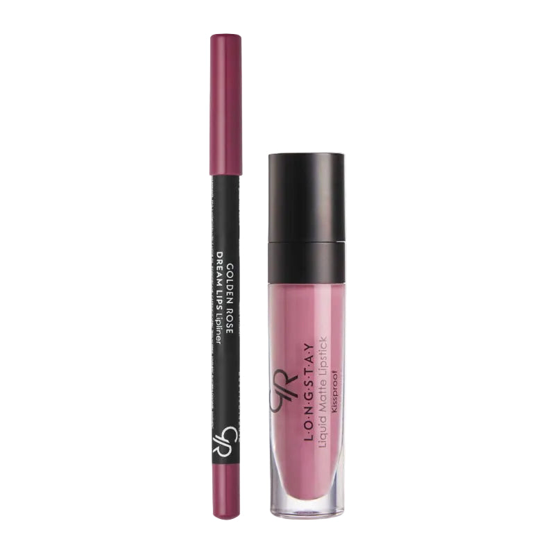 GOLDEN ROSE LIP KIT LONGSTAY