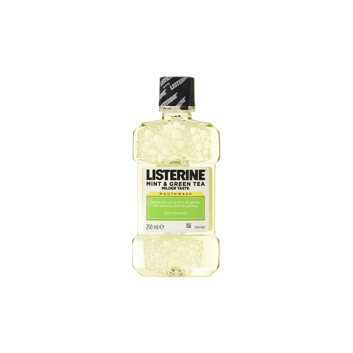 LISTERINE UK M WASH 250ML MINT & GREEN TEA MILDER TASTE