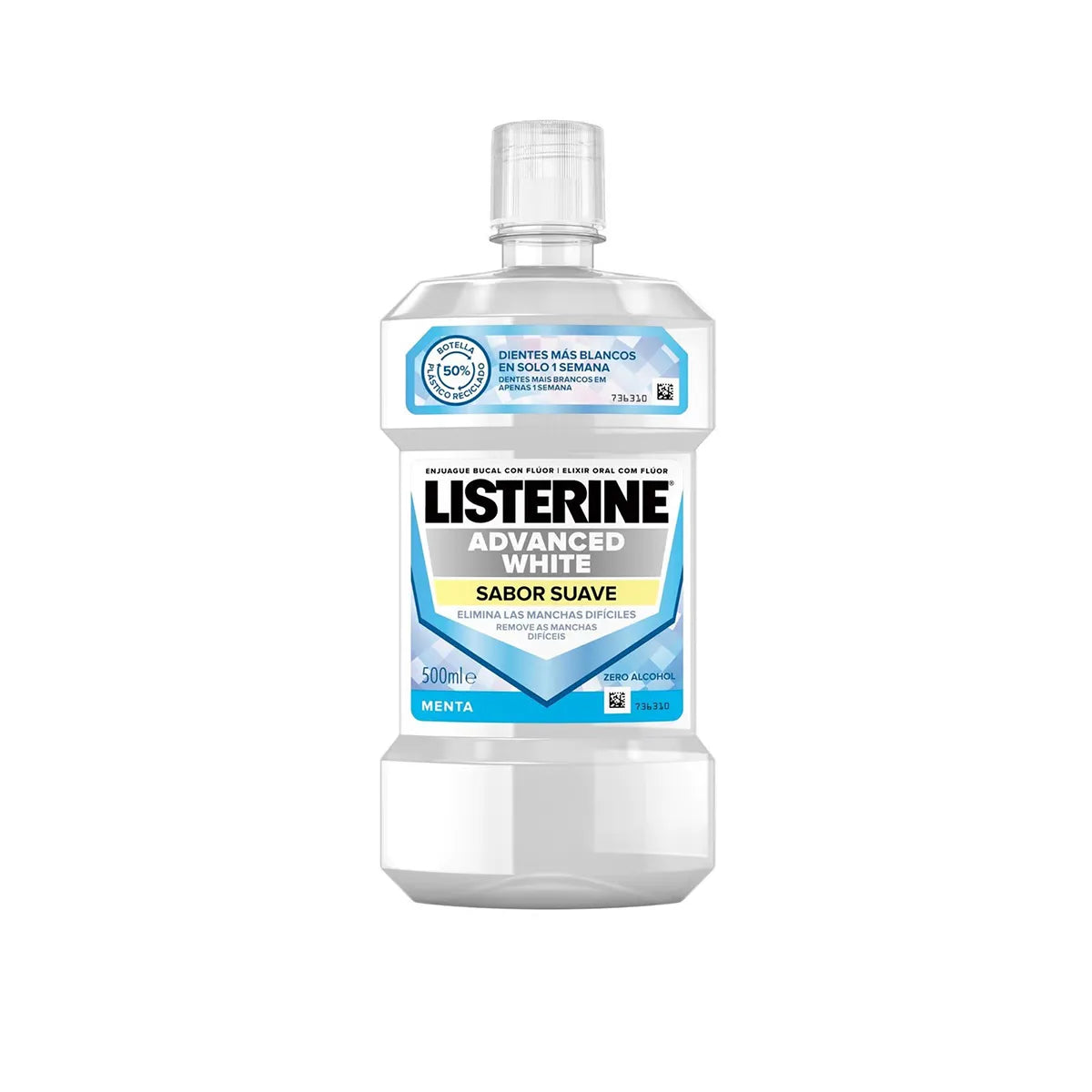 LISTRINE MOUTH WASH ADVANCED WHITE 500ML