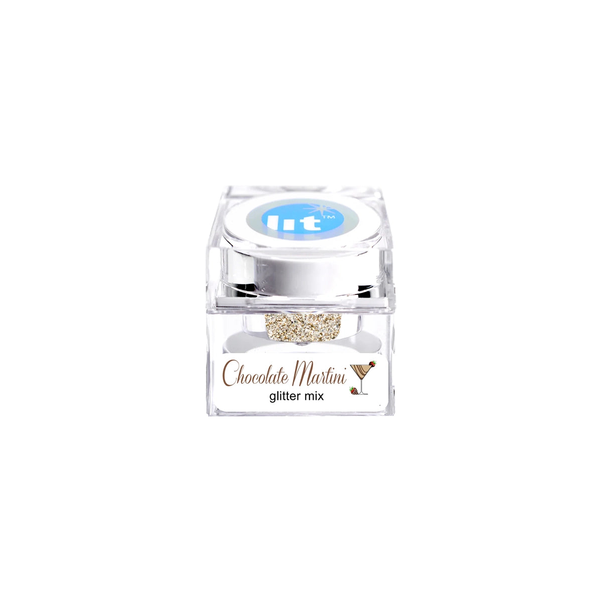 LIT CHOCOLATE MARTINI GLITTER MIX