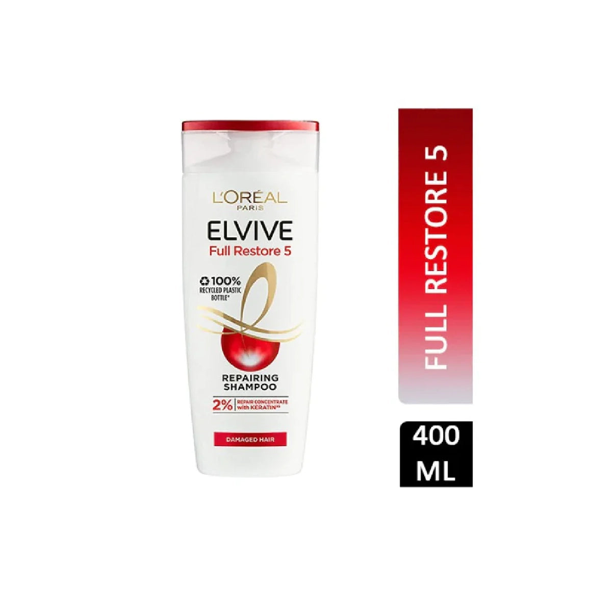 LOREAL FRANCE ELVIVE SHAMPOO 400ML FULL RESTORE 5 NEW
