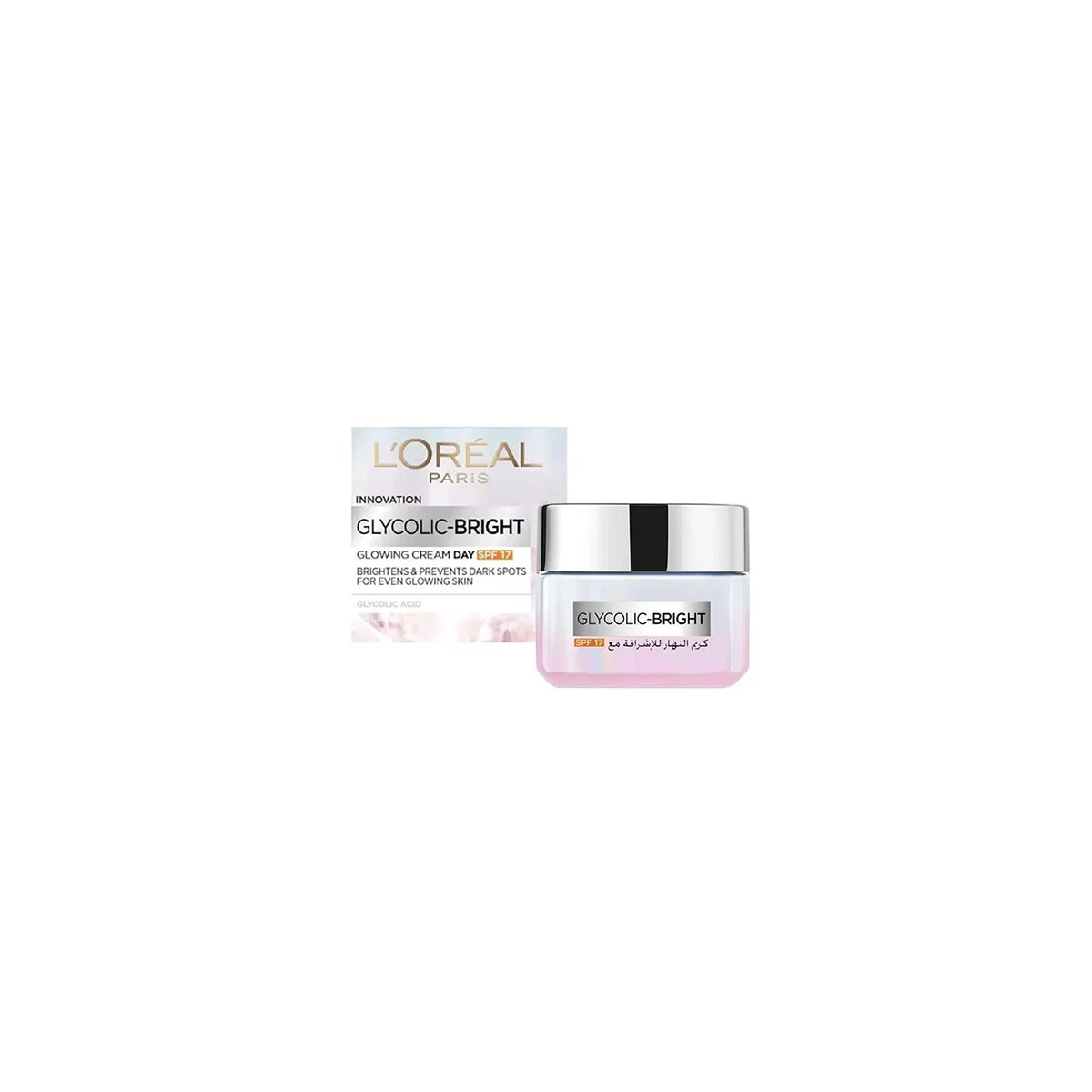LOREAL GLYCOLIC DAY CREAM SPF17 50ML