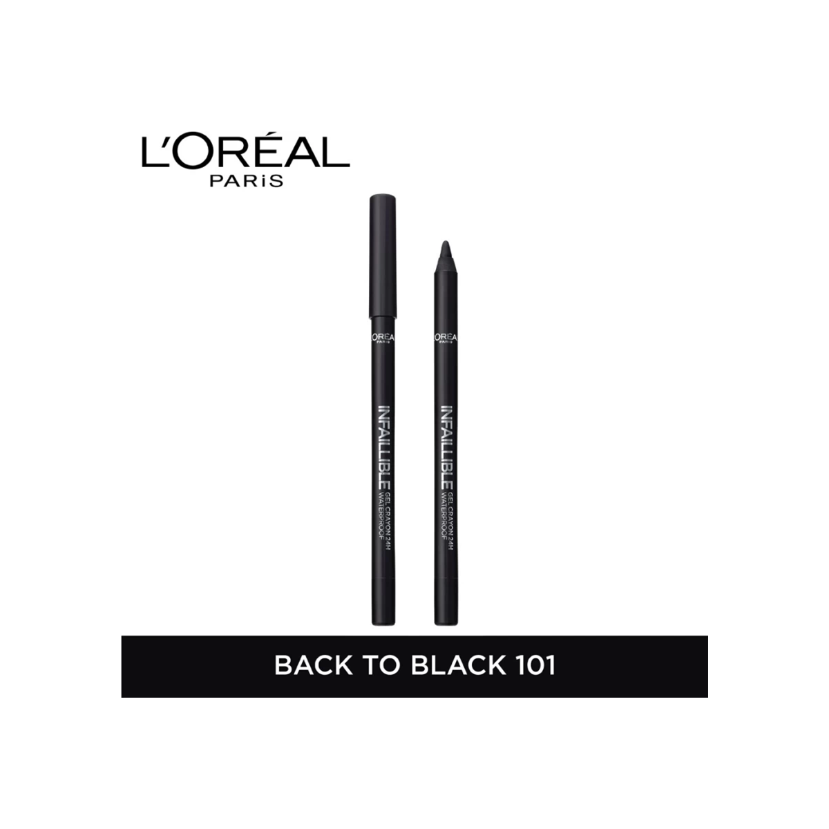 LOREAL INFAILLIBLE GEL CRAYON WATERPROOF 001 (1541)