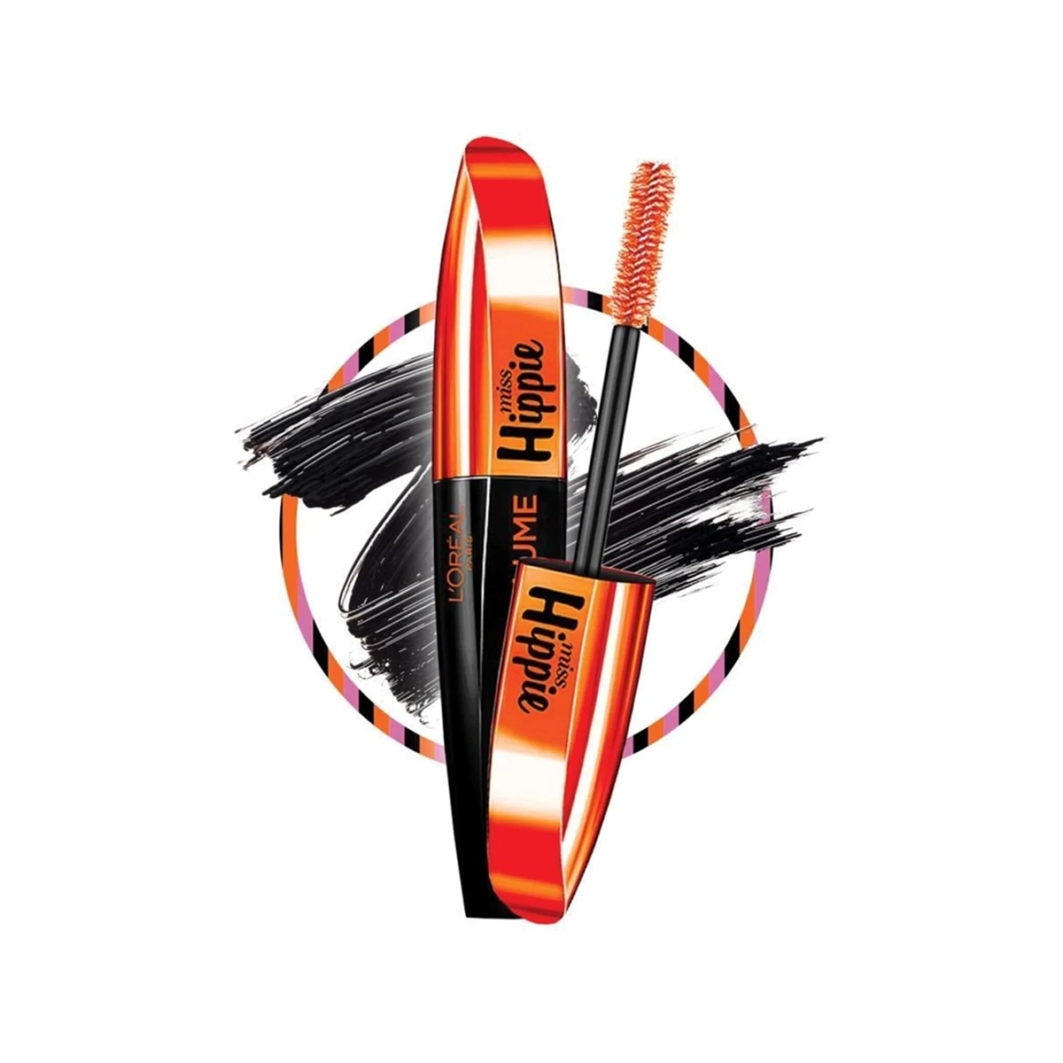 LOREAL MASCARA MEGA VOLUME MISS HIPIE BLACK (1451)