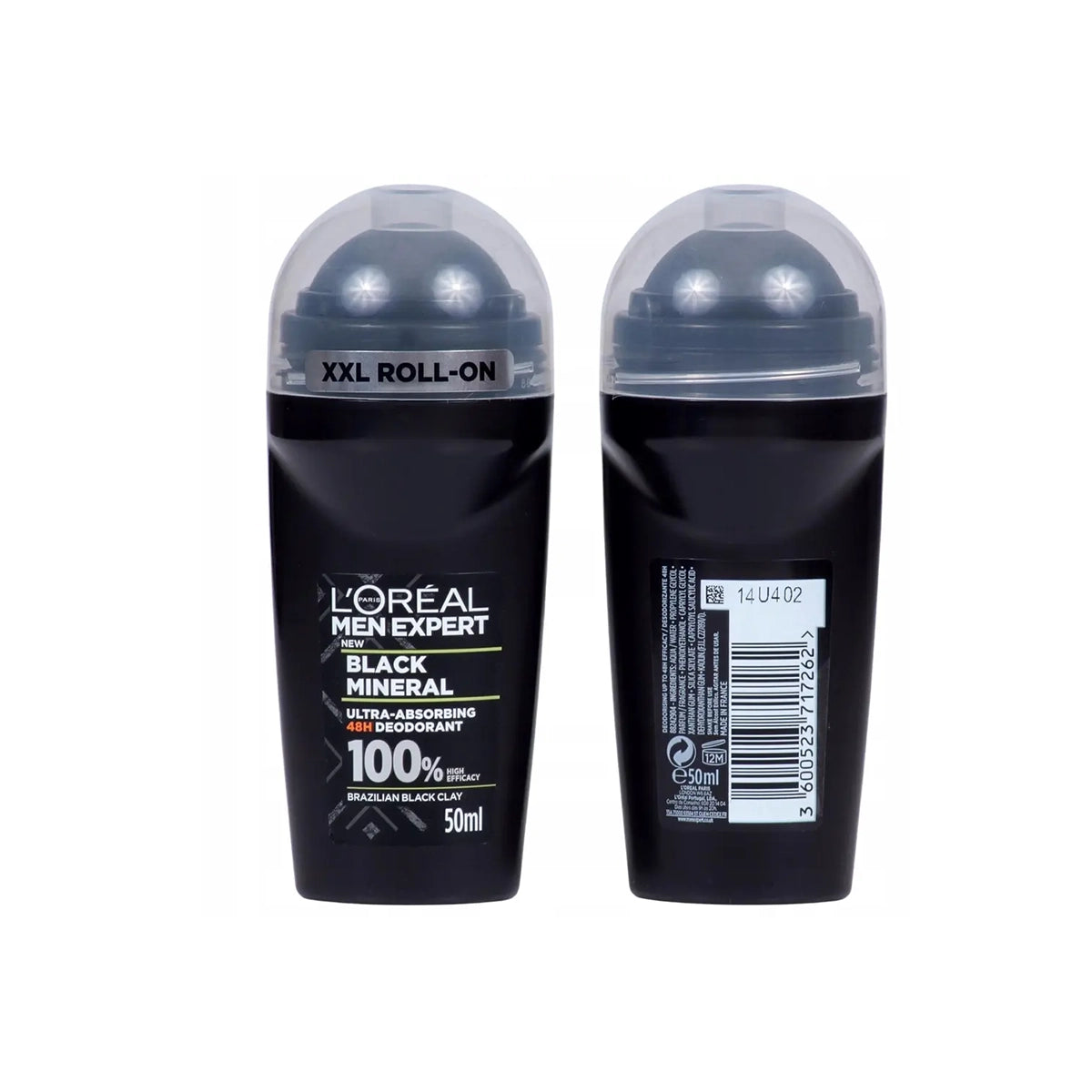 LOREAL MEN EXPERT ROLL ON 50ML BLACK MINERAL