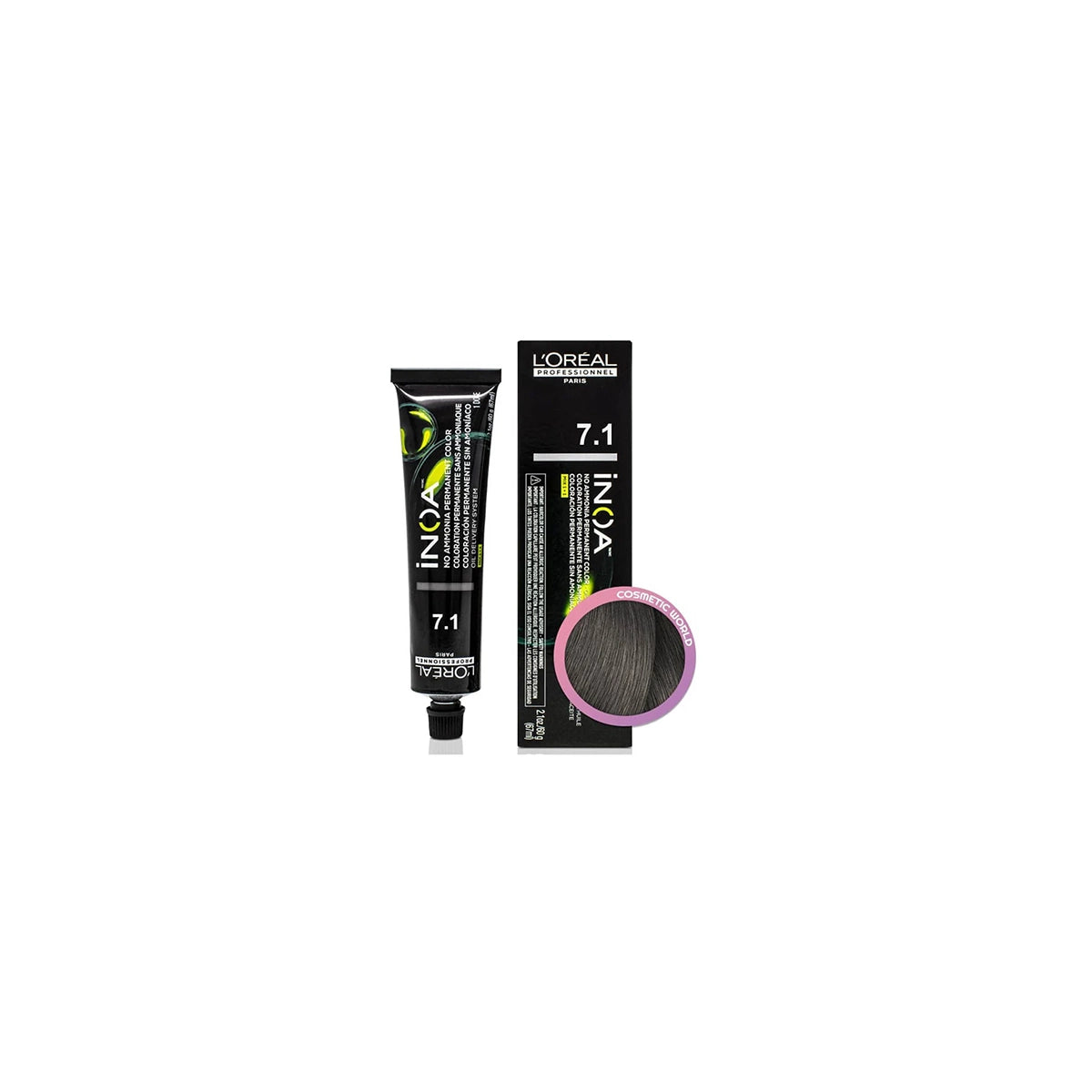 LOREAL PRO INOA HAIR COLOR 07.1