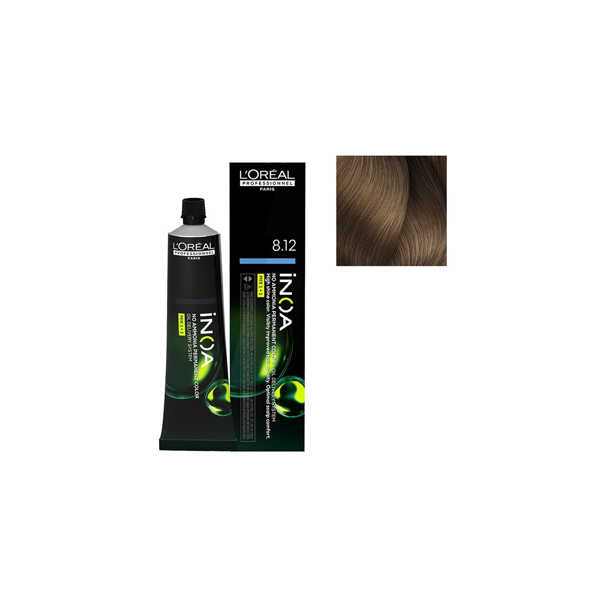 LOREAL PRO INOA HAIR COLOR 08.12