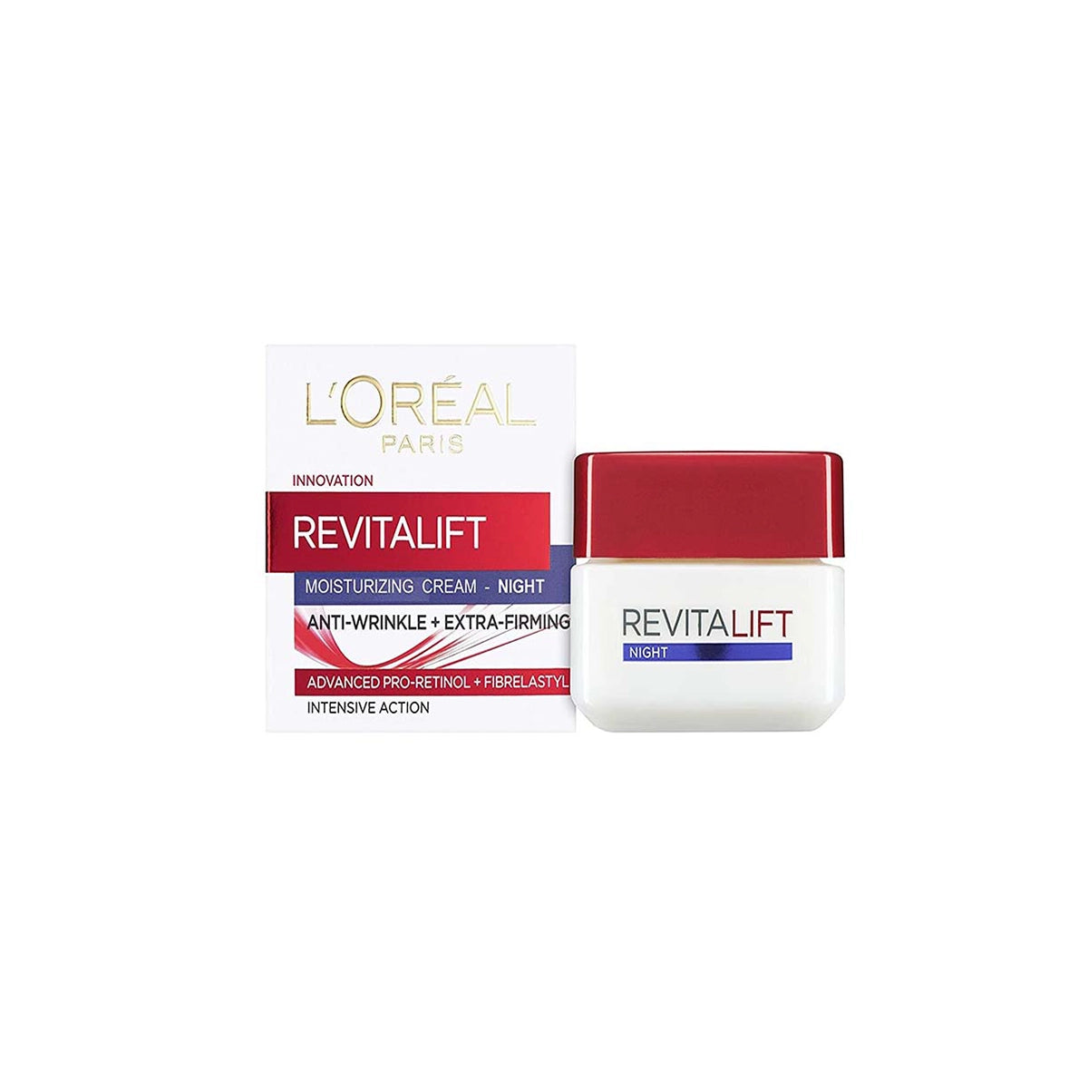 LOREAL REVITALIFT NIGHT CREAM 50ML GREY