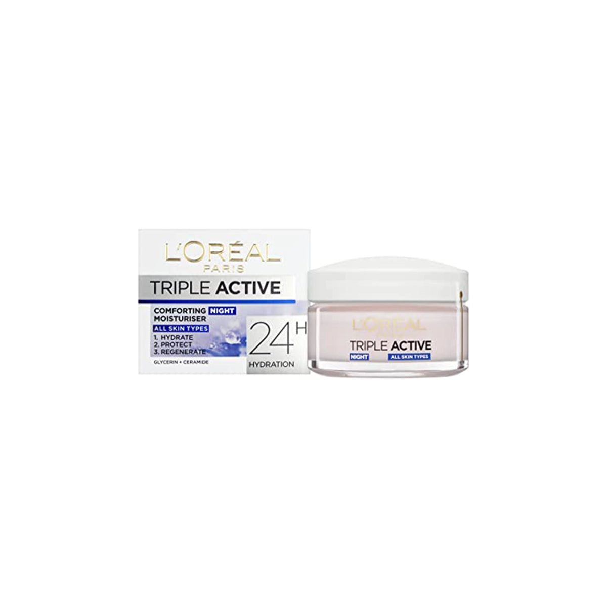 LOREAL TRIPLE ACTIVE  NIGHT CREAM 50ML