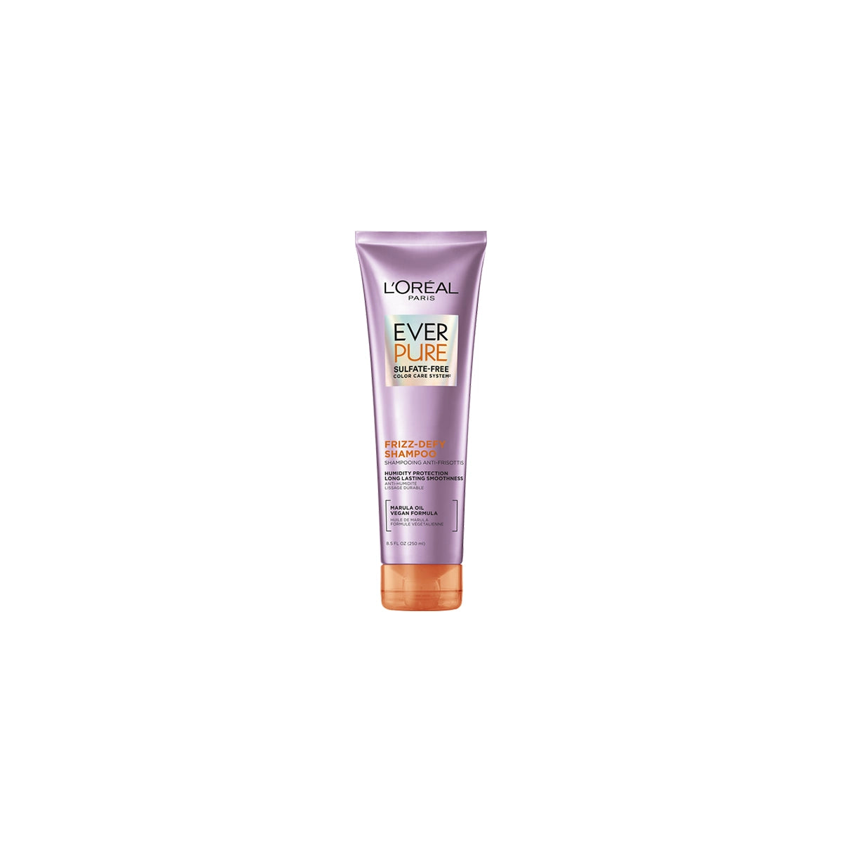 LOREAL USA SHAMPOO 250ML EVER PURE FRIZZ DEFY