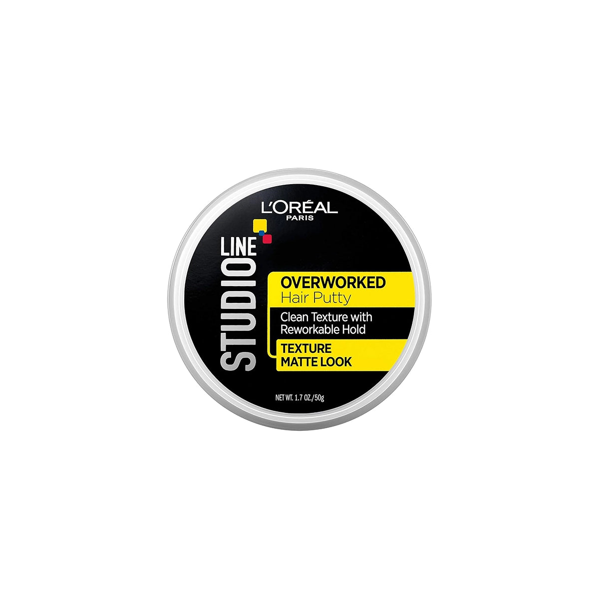 LOREAL USA STUDIO OVER WORKED HIAR PUTTY 50GM