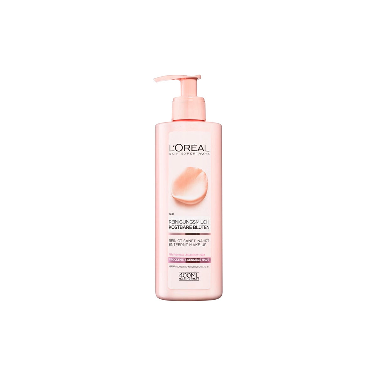 LOREAL FINE FLOWERS CLEANSEING MILK 400ML