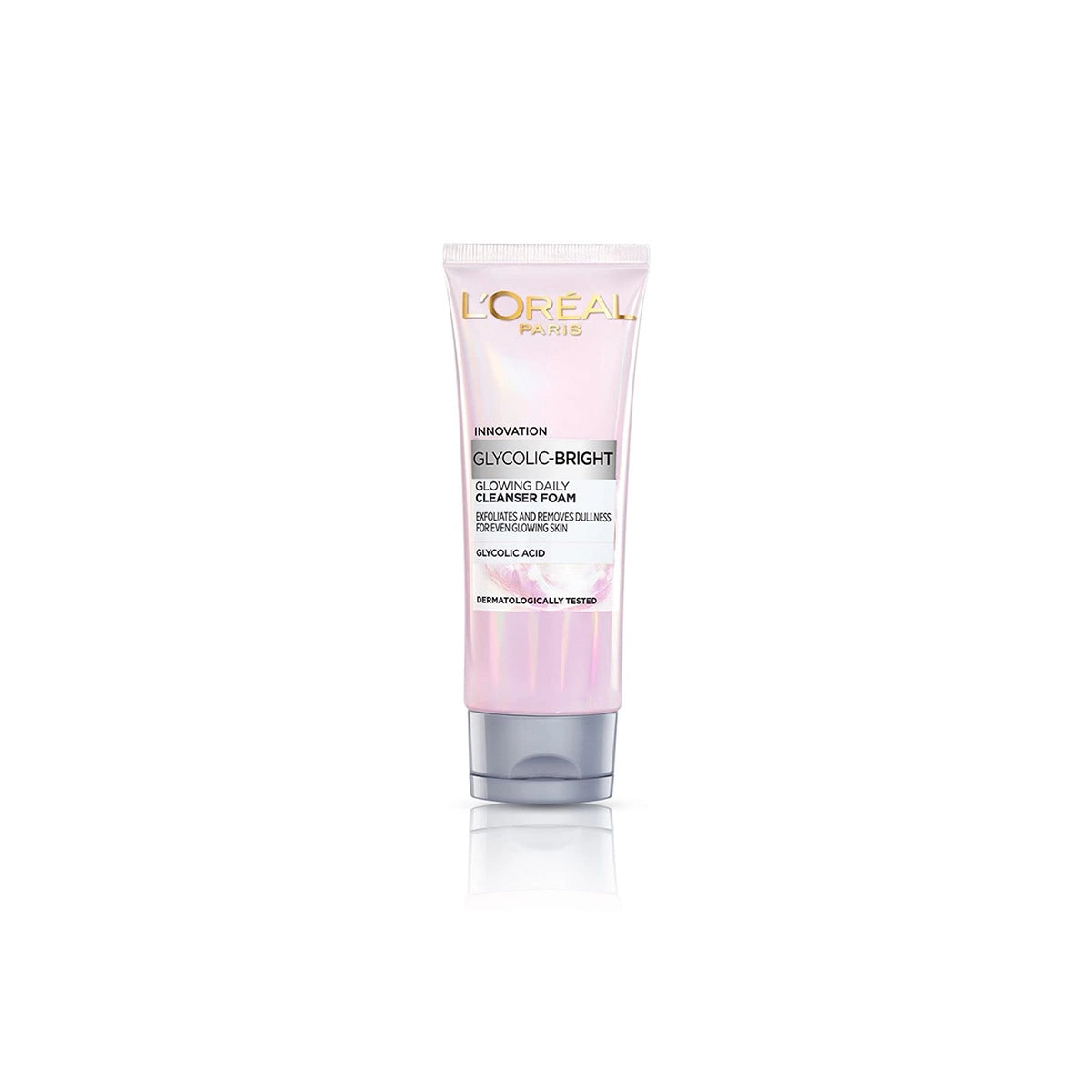 LOREAL GLYCOLIC BRIGHT CLEANSER FOAM 100ML