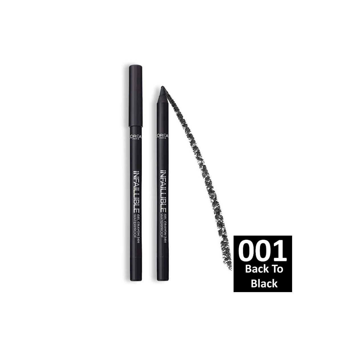 LOREAL INFAILLIBLE GEL CRAYON WATERPROOF 001 (1541)