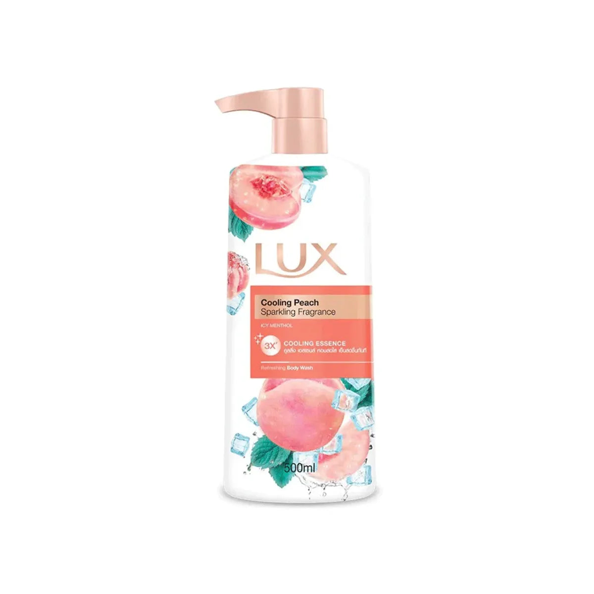 LUX THAI BODY WASH 500ML COOLING PEACH
