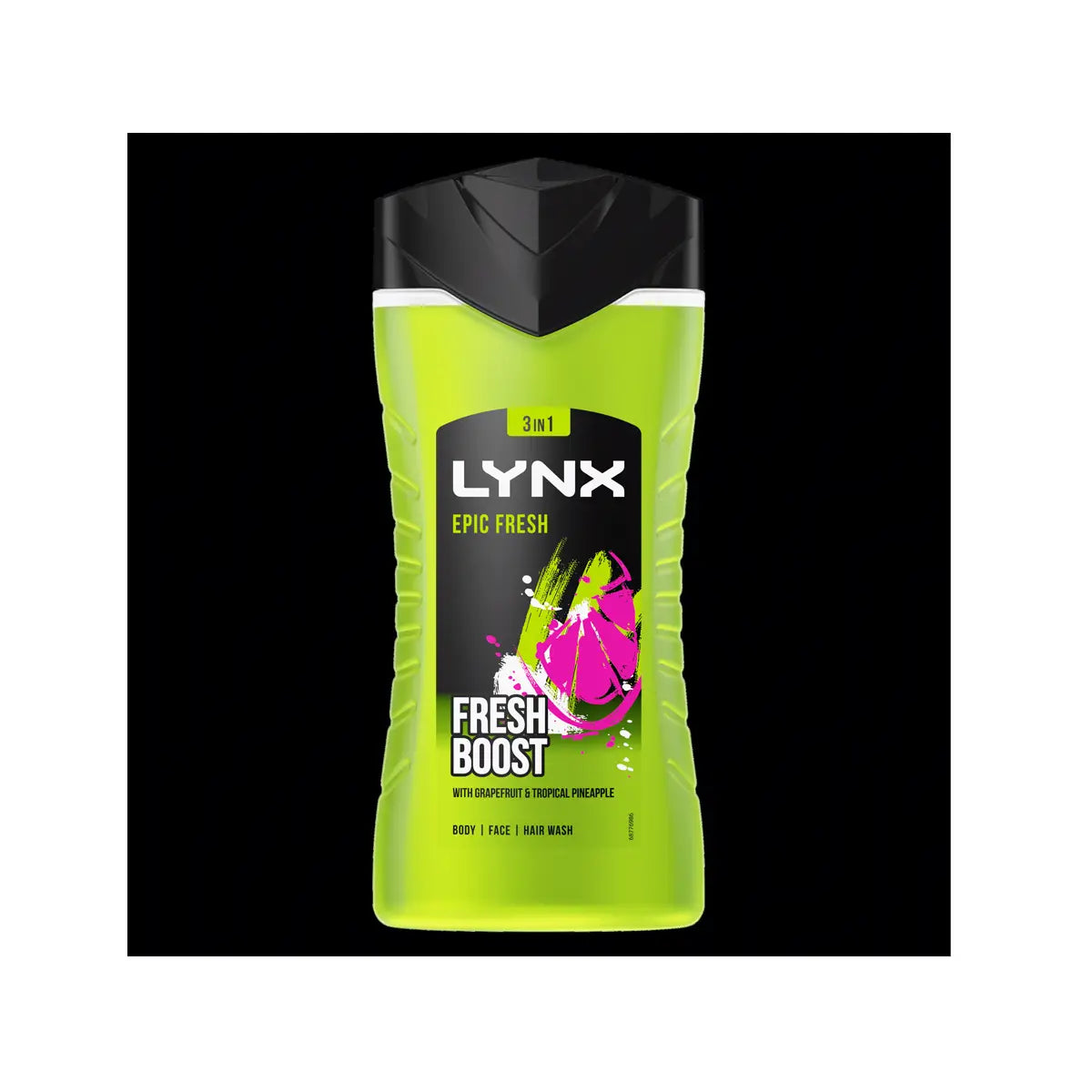 LYNX BODY WASH 225ML EPIC FRESH