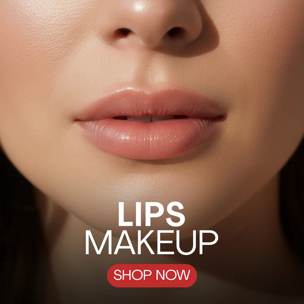 Lips Makeup - Golden Rose