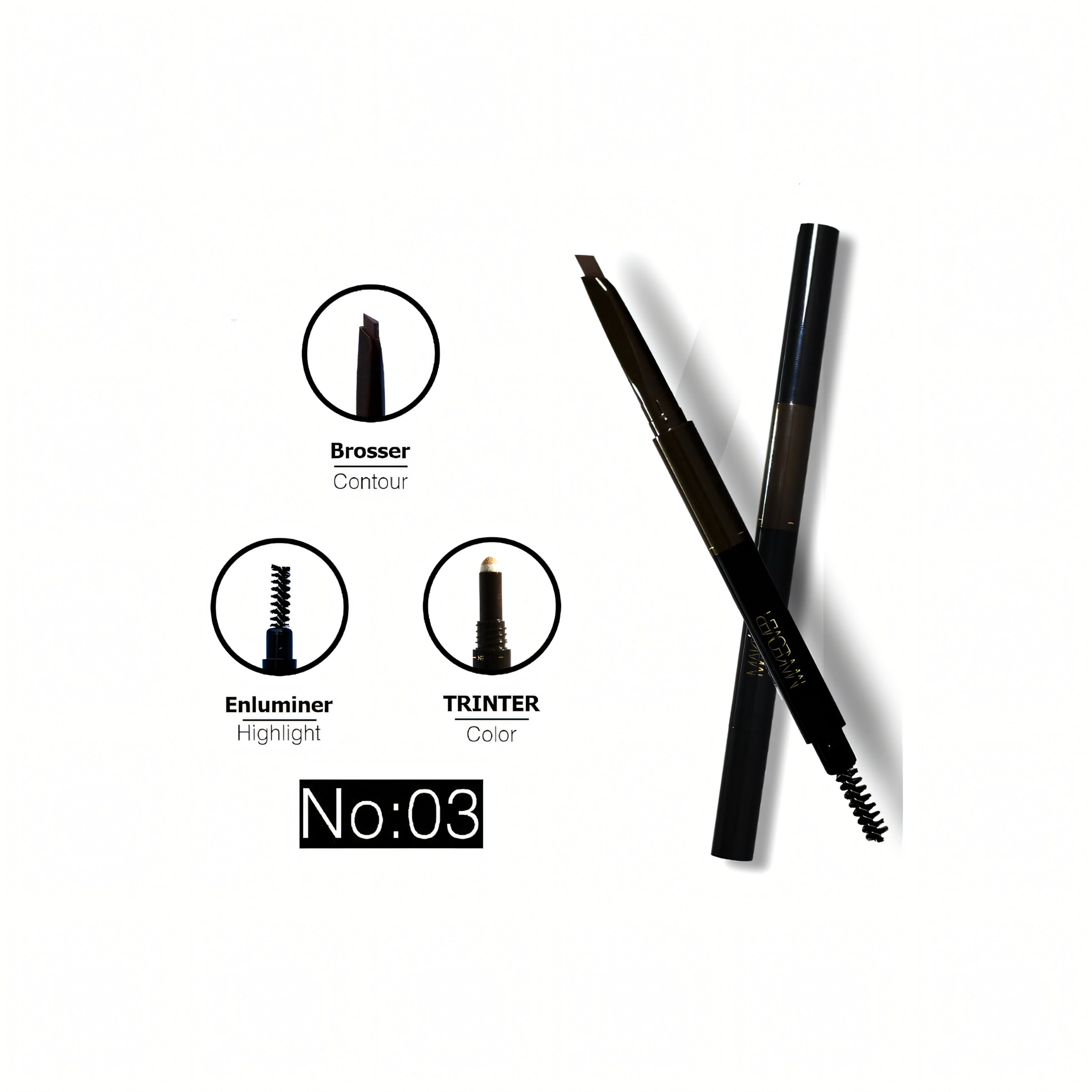 MAKEOVER EYEBROW PRO SCULPING D