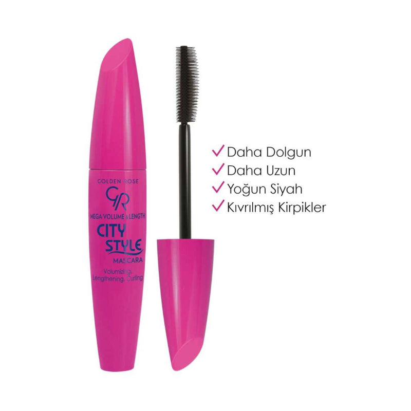 GOLDEN ROSE MASCARA CITY STYLE