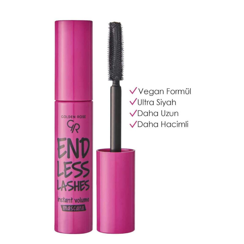 GOLDEN ROSE MASCARA ENDLESS LASHES SLEEVE