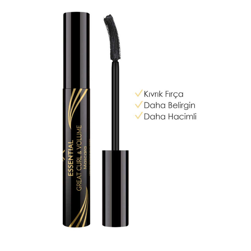 GOLDEN ROSE MASCARA ESSENTIAL GREAT CURL & VOLUME