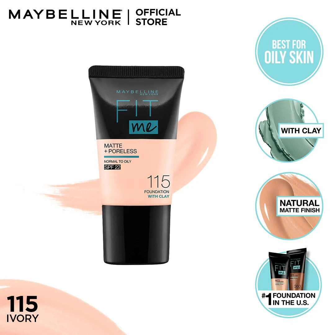 MAYBELLINE FIT ME FOUNDATION MATTE 18ML