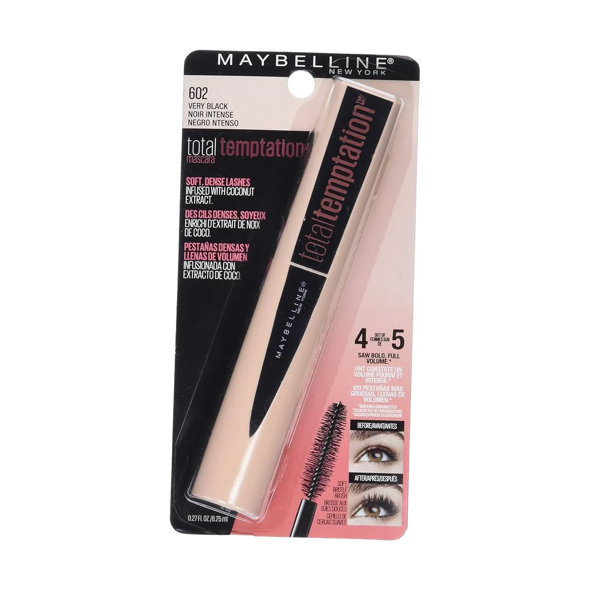 MAYBELLINE TOTAL TEMPTATION MASCARA