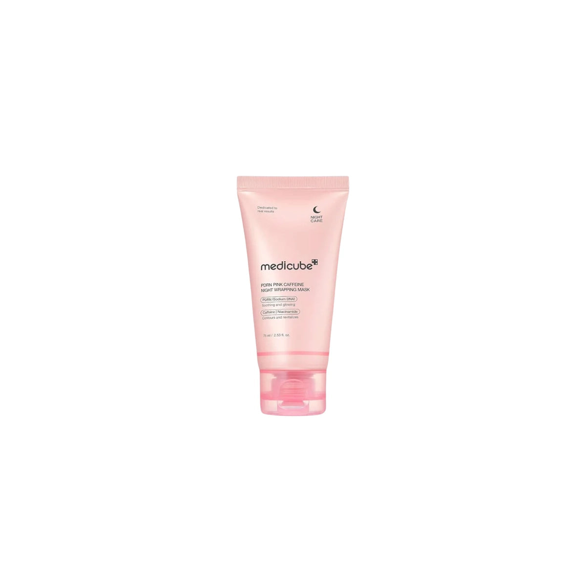 MEDICUBE PDRN PINK CAFFEINE NIGHT WRAPPING MASK 75ML