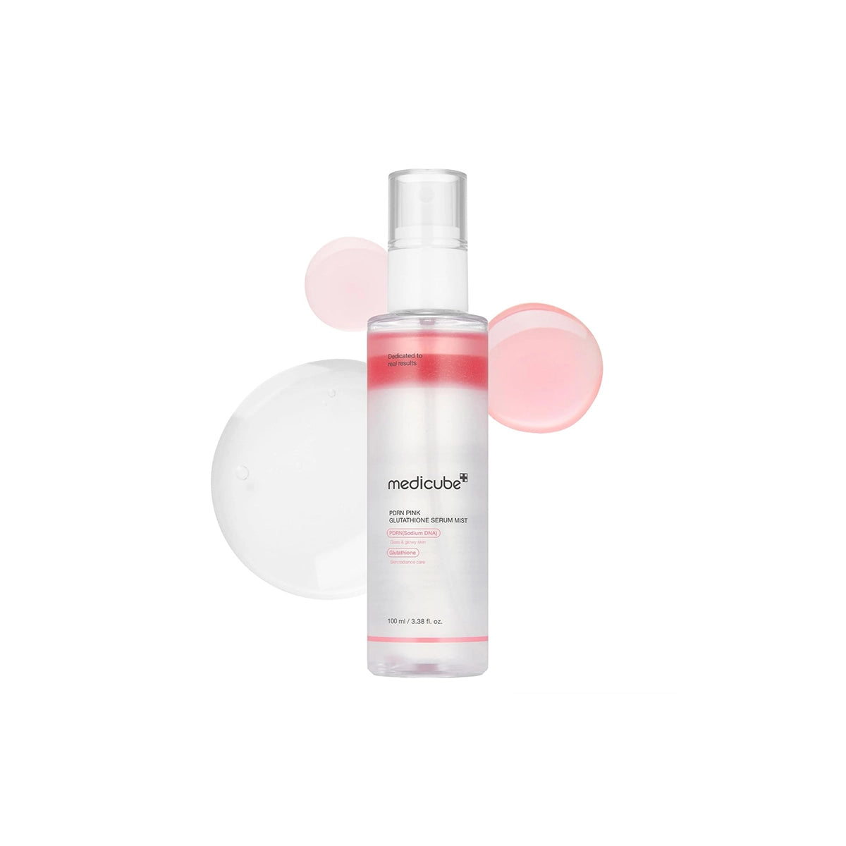 MEDICUBE PDRN PINK GLUTATHIONE SERUM MIST 100ML