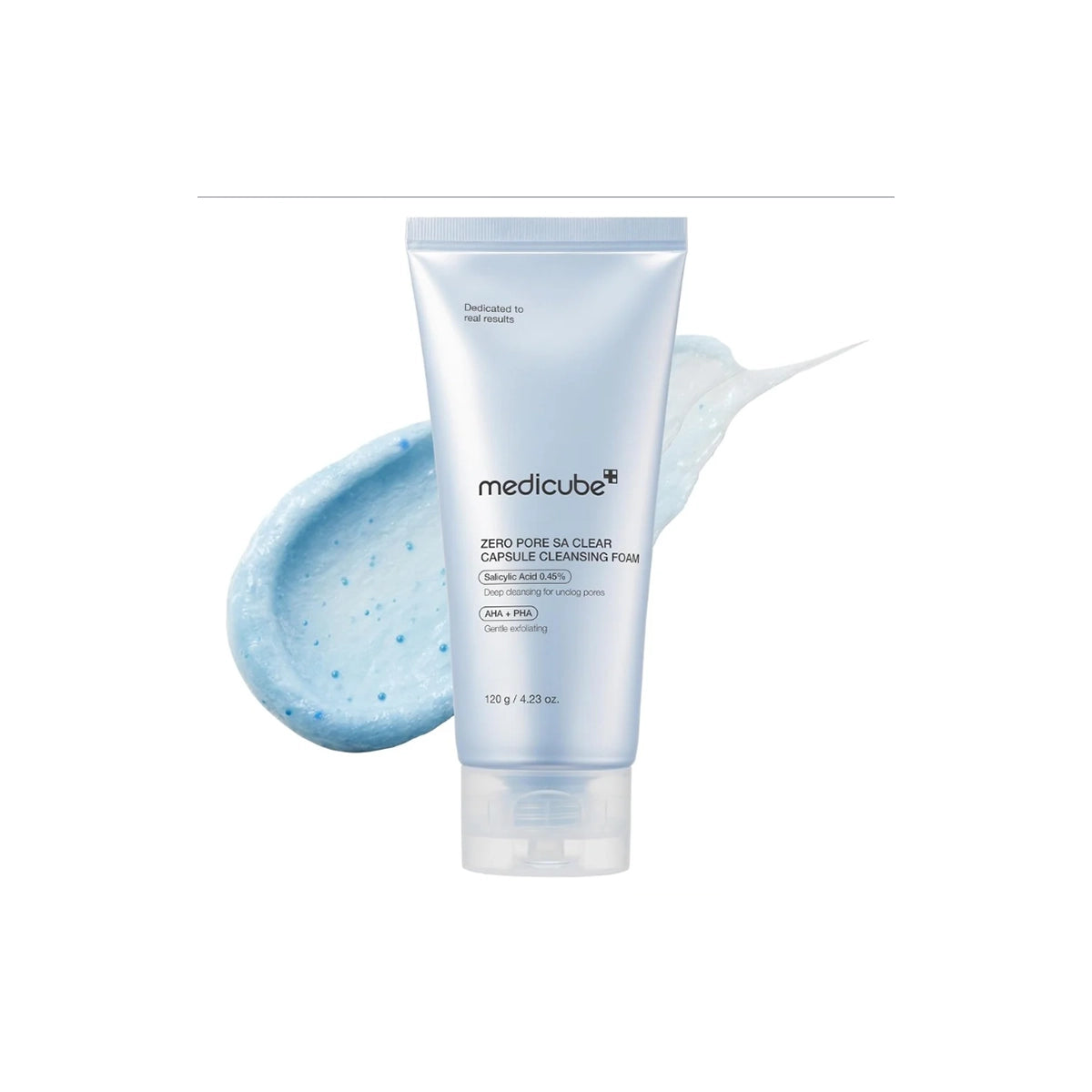MEDICUBE ZERO PORE SA CLEAR CAPSULE CLEANSING FOAM 120GM