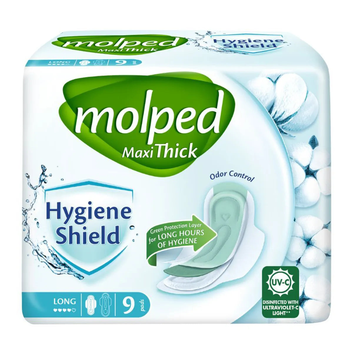 MOLPED MAXI THICK PADS LONG 9S