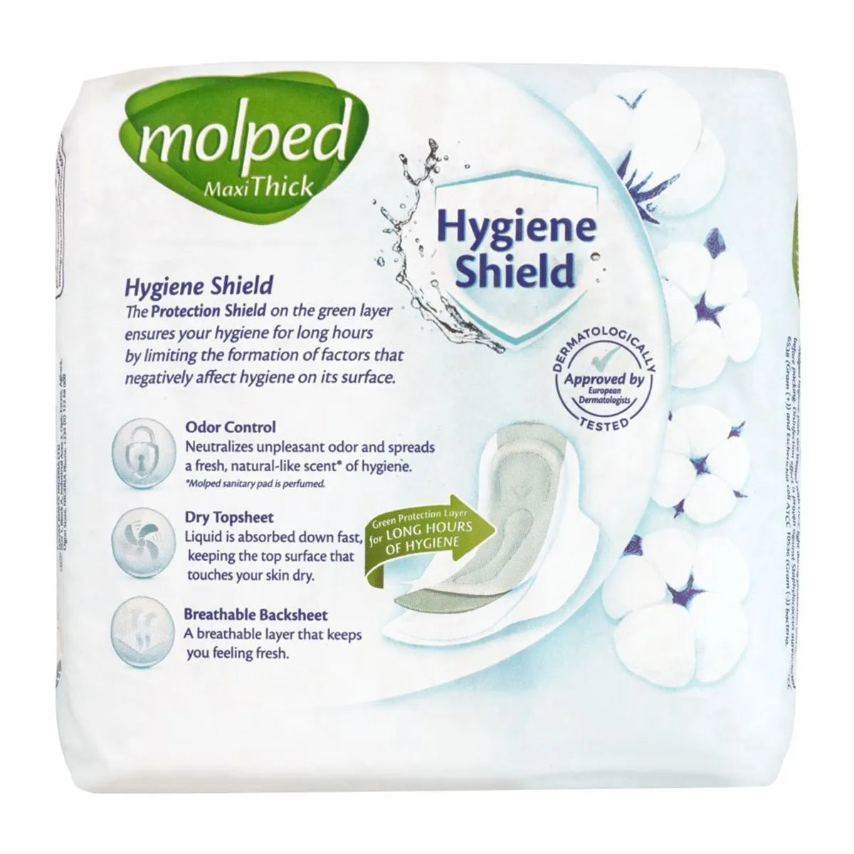 MOLPED MAXI THICK PADS LONG 9S