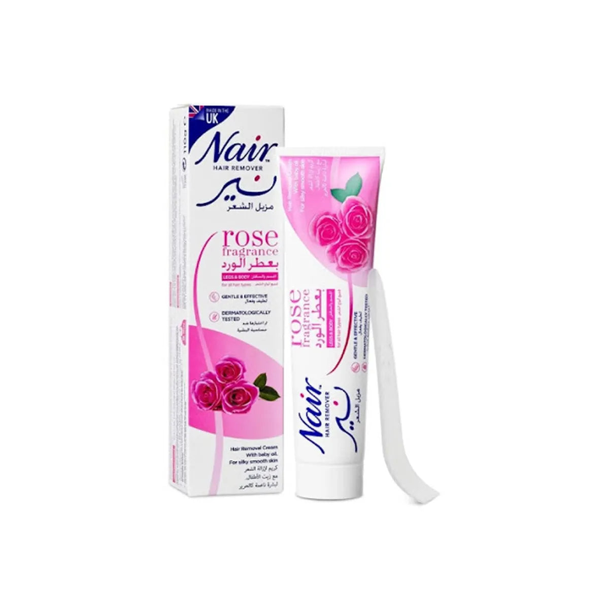 NAIR HAIR REMOVAL CREAM 110ML ROSE