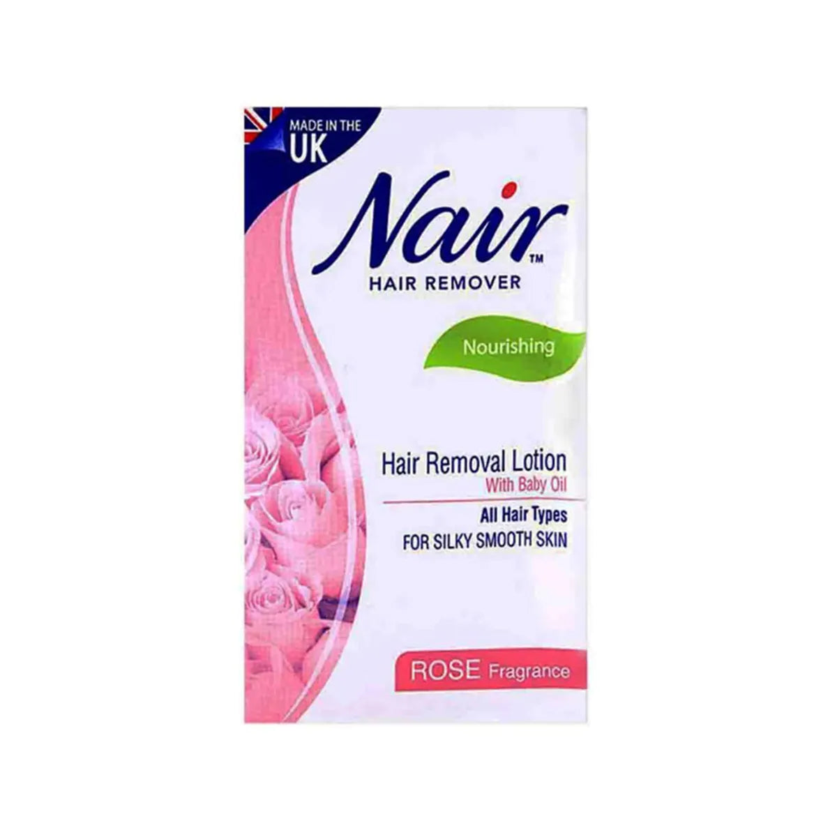 NAIR HAIR REMOVAL LOTION 120ML ROSE