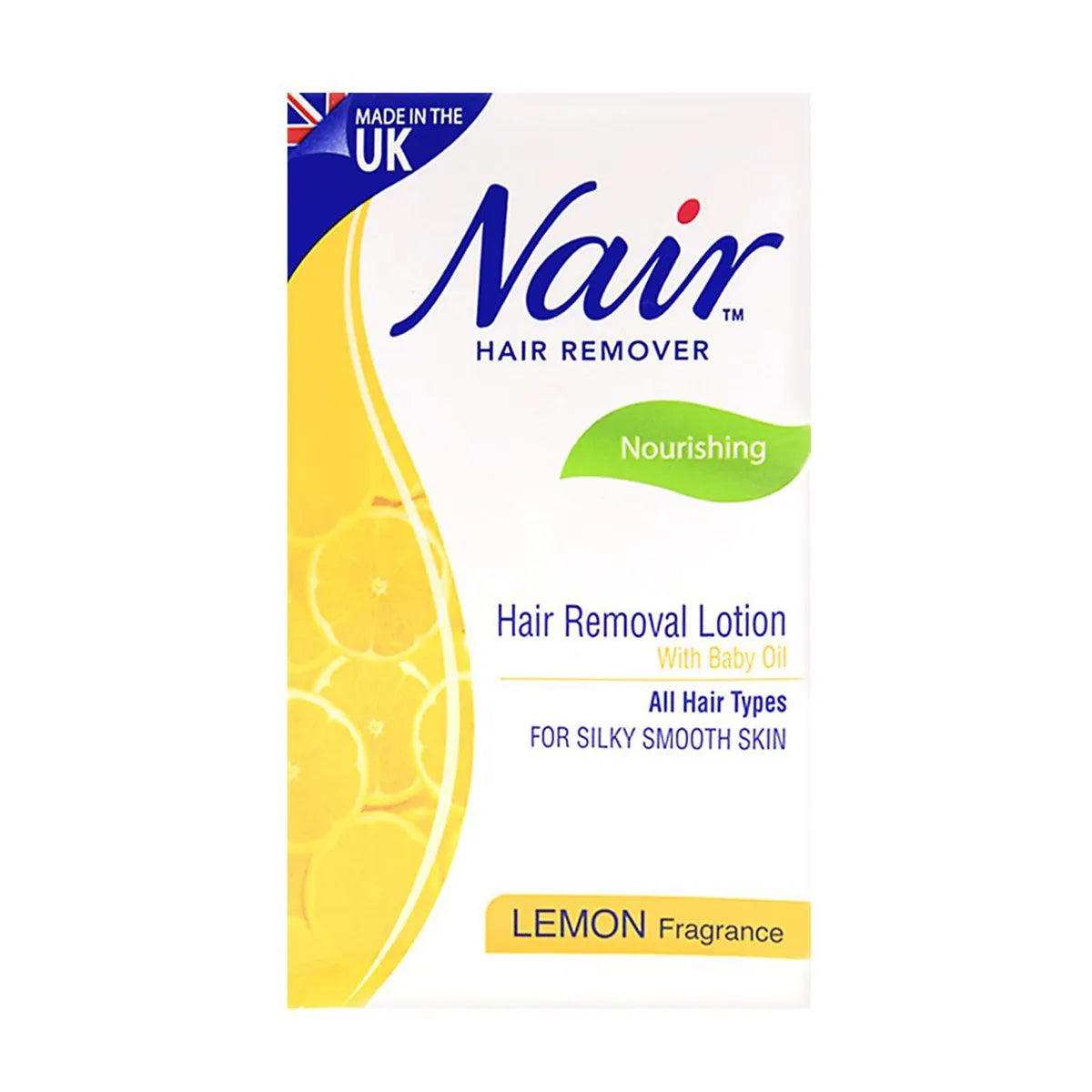 NAIR HAIR REMOVAL LOTION 120ML LEMON