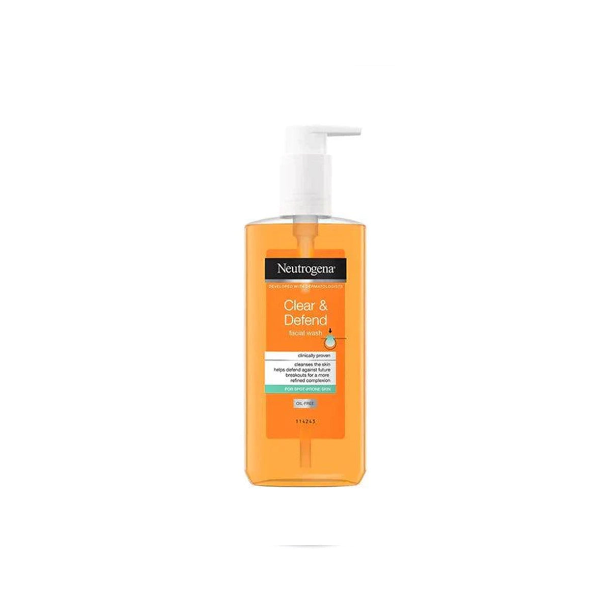 NEUTROGENA CLEAR & DEFEND FACIAL WASH 200ML