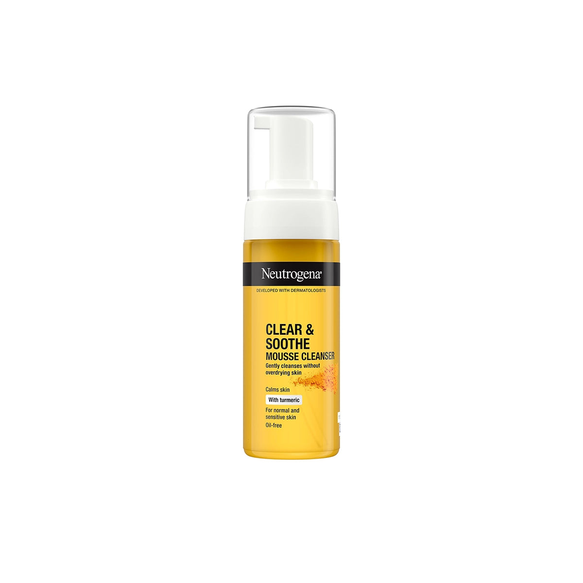 NEUTROGENA CLEAR & SOOTHE MOUSSE CLEANSER 150ML