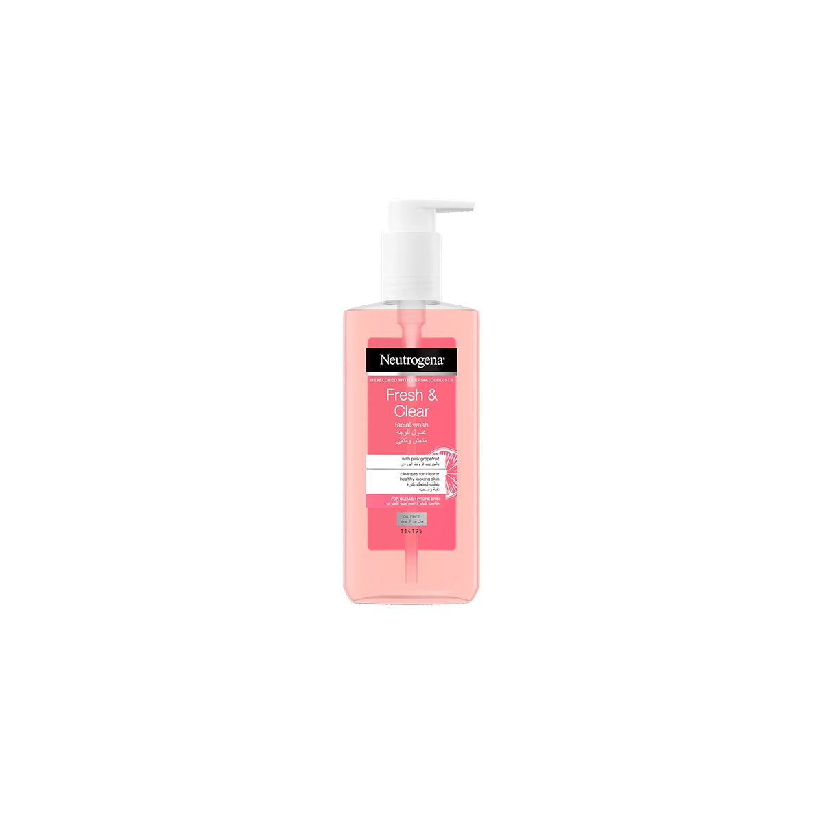 NEUTROGENA FRESH & CLEAR PINK GRAPERUIT FACIAL WASH 150ML