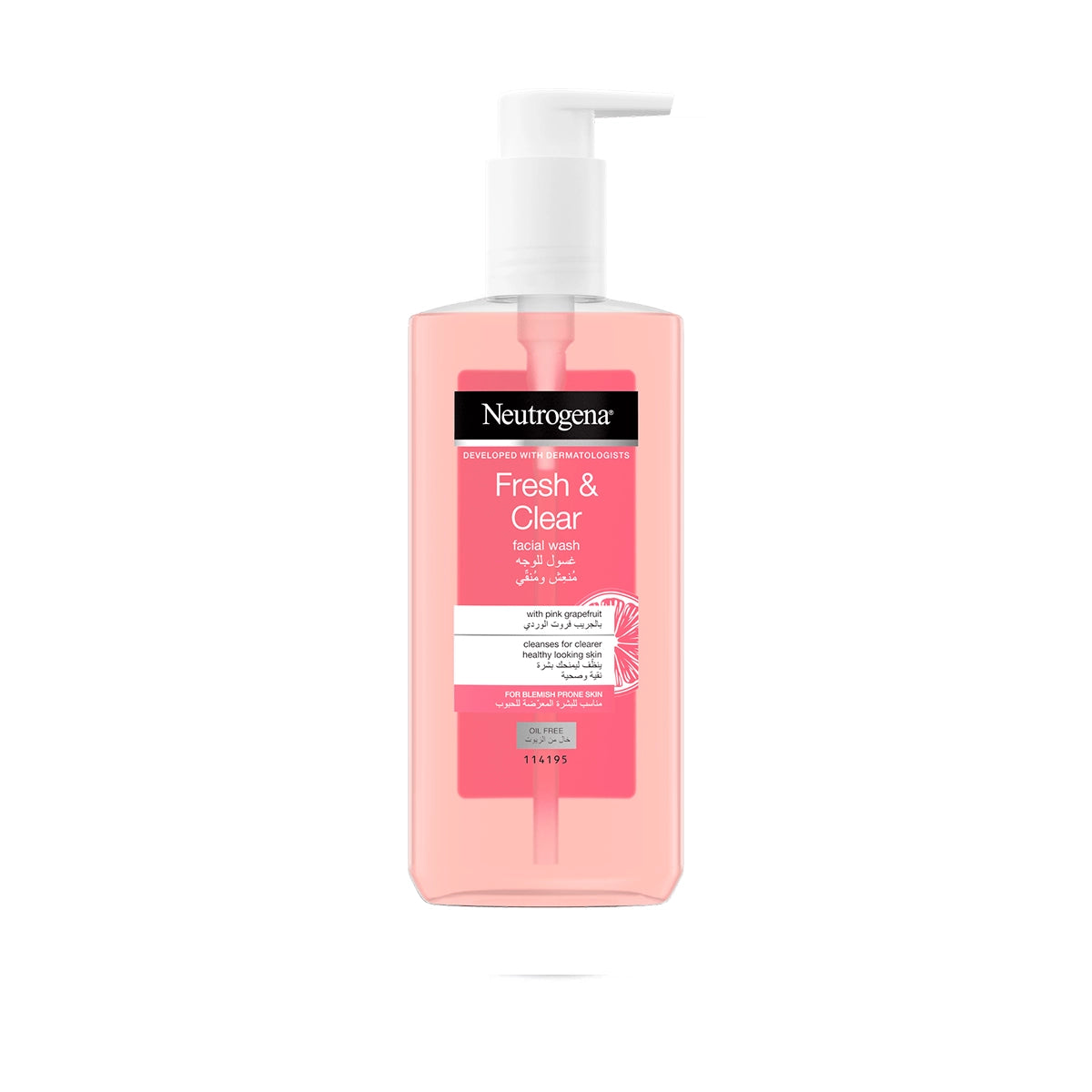 NEUTROGENA REFRESHING CLEAR PINK GRAPEFRUIT FACIAL WASH 200M