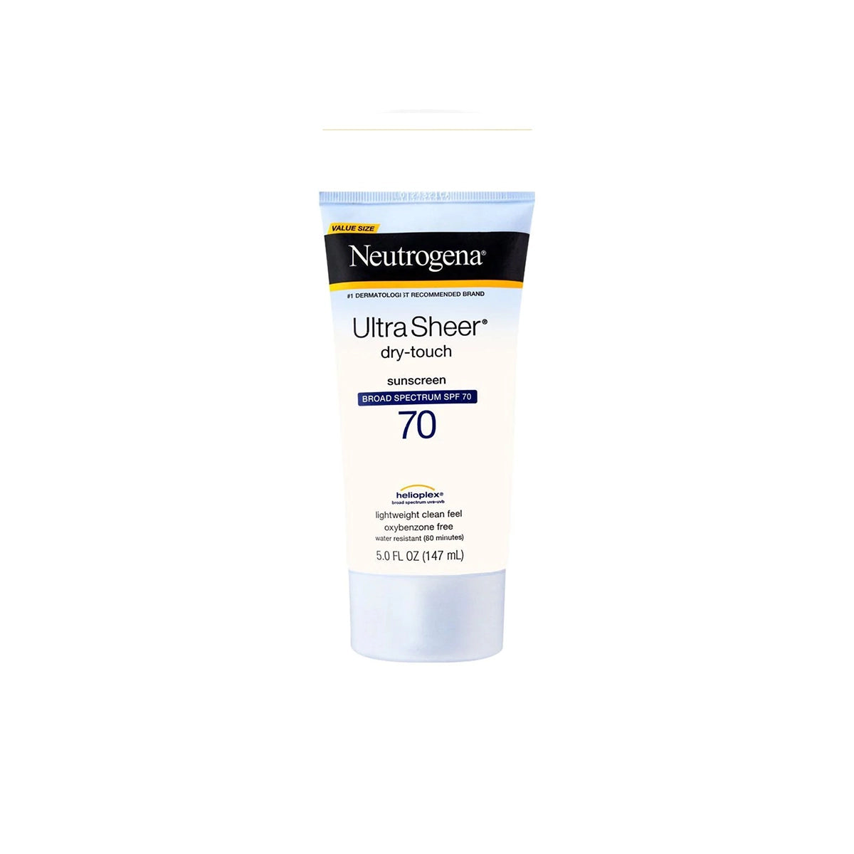 NEUTROGENA SUNSCREEN ULTRA SHEER DRY TOUCH SPF70 147ML