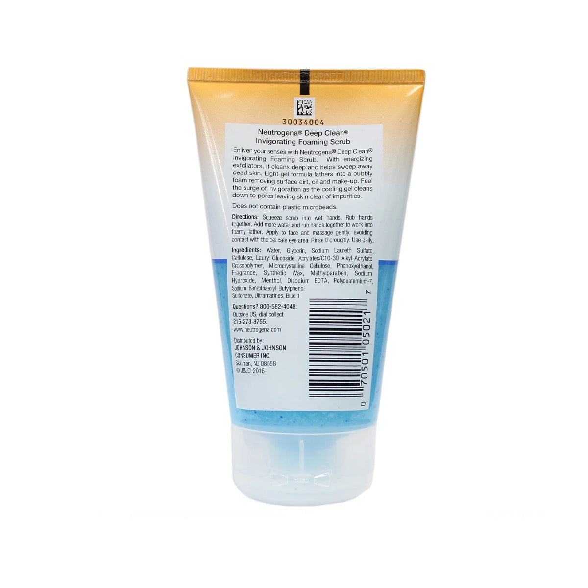 NEUTROGENA DEEP CLEAN SCRUB 125ML