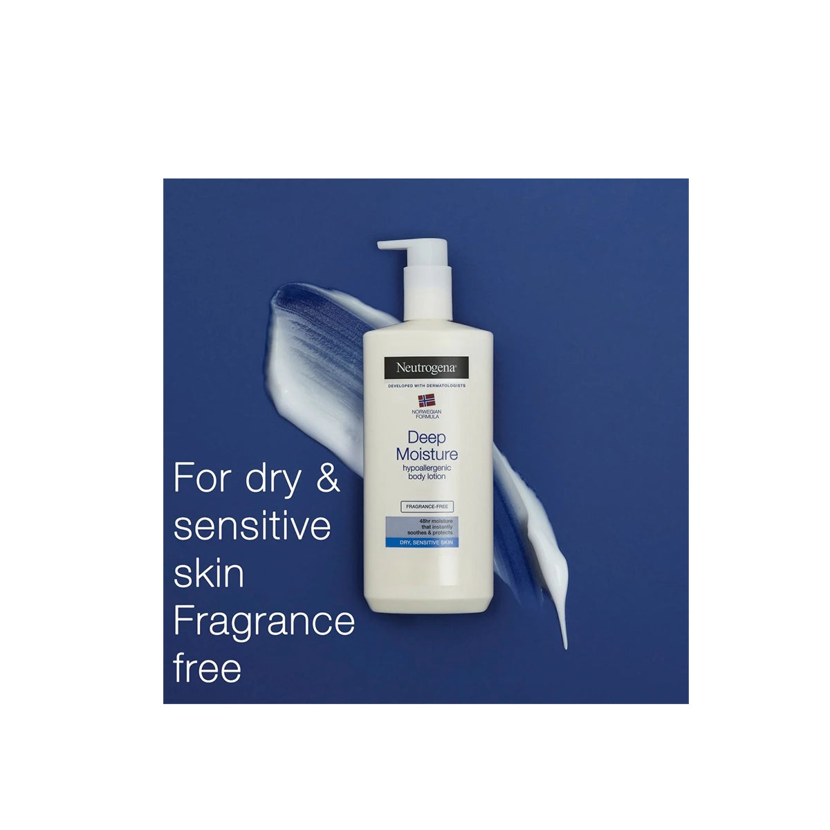 NEUTROGENA DEEP MOISTURE HYPOALLERGANIC BODY LOTION 400ML